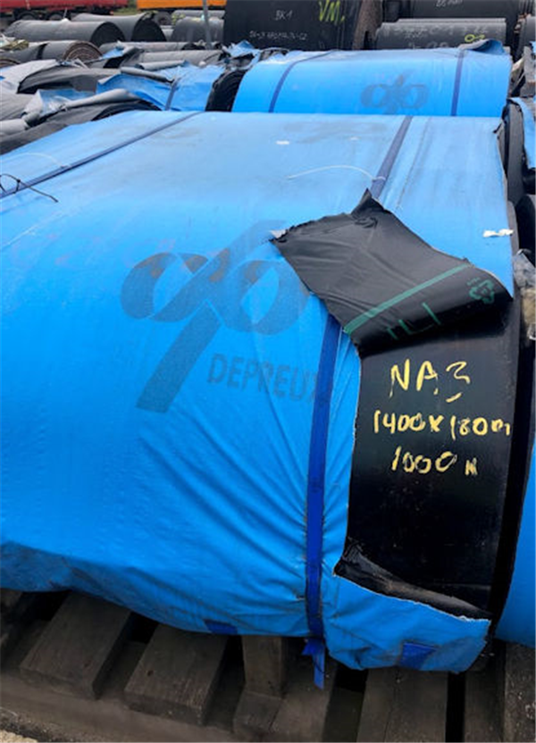 Lot Of Unused/new Fenner Dunlop Conveyor Belting, 1400mm W X 1478m L (55" W X 4849.1' L))